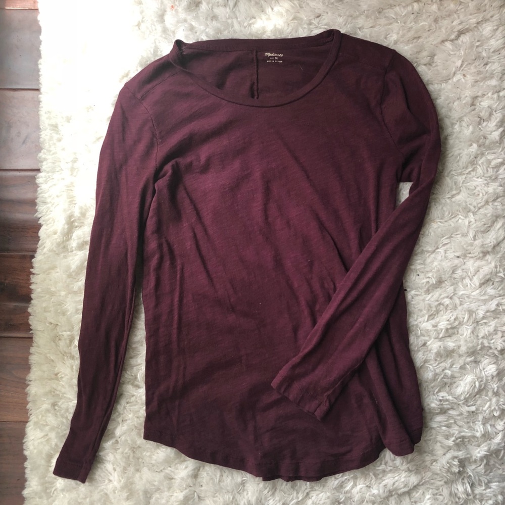 Madewell long sleeve top